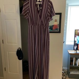 Purple jumpsuit